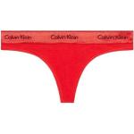 Dámské Designer Kalhotky Calvin Klein v červené barvě ve velikosti 3 XL ve slevě plus size 
