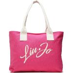 Dámské Luxusní kabelky Liu Jo v růžové barvě 