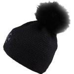 Dámské Zimní čepice v černé barvě v třpytivém stylu ve velikosti Onesize se třpytkami 