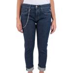 Dámské Straight Fit džíny Replay v tmavě modré barvě z džínoviny ve velikosti 7 XL 