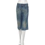 Dámská Designer  Jarní a podzimní móda Calvin Klein Jeans v modré barvě z džínoviny ve slevě 