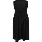 Dámské Krajkové šaty v černé barvě z krajky ve velikosti 3 XL bez rukávů ve slevě plus size 