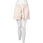 Dámské Kožené kalhoty Tally Weijl v béžové barvě z kůže ve velikosti L ve slevě 