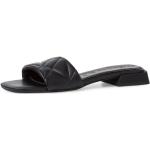 Dámské Letní pantofle Tamaris v černé barvě v moderním stylu ve velikosti 37 