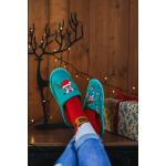 Dámské Domácí pantofle Frogies v tyrkysové barvě z polyesteru ve velikosti 41 