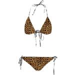 Dámské plavky // Urban Classics Ladies Animal Bikini leo - XS