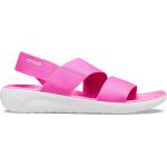 Dámské Páskové sandály Crocs LiteRide v růžové barvě na léto 