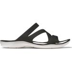 Dámské Páskové sandály Crocs Swiftwater v černé barvě na léto 