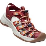 Dámské Kožené sandály Keen v červené barvě voděodolné na léto udržitelná móda 