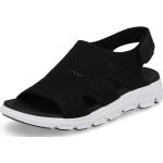 Dámské Sportovní sandály Rieker v černé barvě v moderním stylu ve velikosti 37 ve slevě na léto 