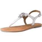 Dámské Páskové sandály Tamaris v bílé barvě v elegantním stylu ve velikosti 41 ve slevě na léto 