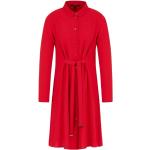 Dámské Košilové šaty Armani Exchange v červené barvě ve velikosti 12 plus size 