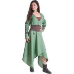 Dámské Korzetové šaty v zelené barvě z bavlny ve velikosti L 