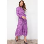 Dámské Denní šaty Trendyol ve fialové barvě z polyesteru ve velikosti 9 XL ve slevě 