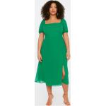Dámské Denní šaty Trendyol v zelené barvě z polyesteru ve velikosti XL ve slevě 