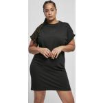 Dámské Tričkové šaty Urban Classics v černé barvě ve velikosti 3 XL plus size 