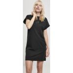 Dámské Tričkové šaty Urban Classics v černé barvě ve velikosti XXL plus size udržitelná móda 
