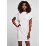 Dámské Tričkové šaty Urban Classics v bílé barvě ve velikosti 3 XL plus size 