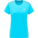 Pánská  Sportovní trička Haglöfs v modré barvě ve velikosti L udržitelná móda 