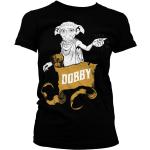 Dámské tričko Harry Potter - domácí skřítek Dobby, černé - velikost XL, L, S, M