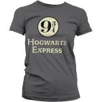 Dámské tričko Harry Potter - Hogwarts Express, šedé - velikost XL, S, M, L