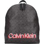 Dámské Designer Batohy Calvin Klein v hnědé barvě v elegantním stylu z koženky ve slevě 