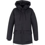 Dámské Zimní bundy s kapucí Hannah Nepromokavé v černé barvě z polyesteru ve velikosti L ve slevě 