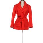 Dámské Kabáty ONLY v červené barvě ve velikosti S ve slevě 