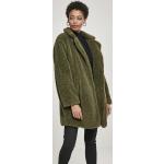 Dámský kabát // Urban Classics Ladies Oversized Sherpa Coat olive - S