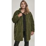 Dámský kabát // Urban Classics Ladies Oversized Sherpa Coat olive