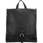 Dámské Kožené kabelky Italy v černé barvě v elegantním stylu 