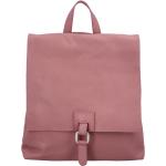 Dámské Kožené kabelky Italy v růžové barvě v elegantním stylu 
