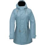Dámské Zimní kabáty 2117 OF SWEDEN Nepromokavé v tyrkysové barvě prošívané ve velikosti XS 