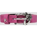 Dámské Kožené pásky Replay v růžové barvě v elegantním stylu z kůže ve velikosti L 