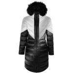 Dámské Zimní bundy s kapucí Dare 2 be Větruvzdorné v šedé barvě z umělé kožešiny ve velikosti 10 XL 