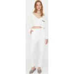 Dámské Klasická pyžama Trendyol v bílé barvě z bavlny ve velikosti XS ve slevě 