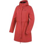 Dámské Softshellové kabáty HUSKY v červené barvě ze softshellu ve velikosti L 