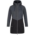Dámské Softshellové kabáty Kilpi v černé barvě sportovní z polyesteru ve velikosti M ve slevě 