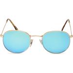 Pánské Sluneční brýle v modré barvě z plastu 