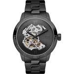 Pánské Náramkové hodinky v černé barvě s automatickým pohonem ocelové 