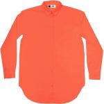 Dámské BIO Košile Dedicated v oranžové barvě ve velikosti S ve slevě udržitelná móda 
