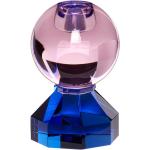 Svícny Hübsch v modré barvě v elegantním stylu ze skla 