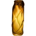 Vázy Ferm Living v žluté barvě ze skla udržitelná móda 