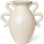 Vázy Ferm Living v béžové barvě v minimalistickém stylu z porcelánu udržitelná móda 