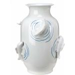 Vázy v modré barvě z porcelánu ve slevě 