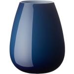 Vázy Villeroy & Boch v námořnicky modré barvě v elegantním stylu ze skla 