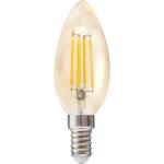 LED žárovky v bílé barvě v elegantním stylu kompatibilní s E14 