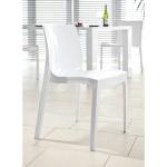 Designové židle SalesFever v minimalistickém stylu z plastu ve slevě 