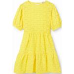 Dámské Denní šaty Desigual v žluté barvě 