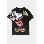 Dámská  Trička Desigual v černé barvě ve velikosti XS s motivem Mickey Mouse a přátelé Mickey Mouse 